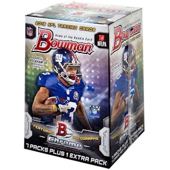 2015 Bowman Football 8-Pack Box