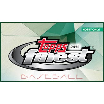 2015 Topps Finest Baseball Hobby 8-Box Case - DACW Live 30 Spot Random Team Break #2