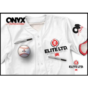 2015 Onyx Elite Limited Baseball Collection Hobby 4-Box Case