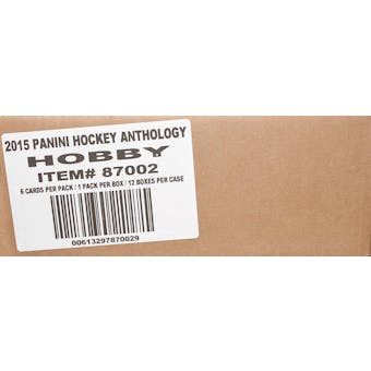 2015/16 Panini Anthology Hockey Hobby 12-Box Case