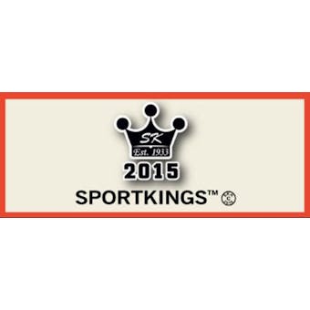2015 Leaf Sportkings Hobby 12-Box Case