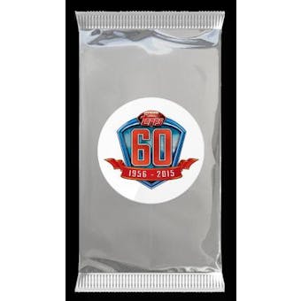 2015 Topps Football 60th Anniversary Retired Autograph Rookie Card Pack