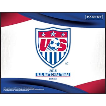 2015 Panini U.S. National Team Soccer Hobby 10-Box (Set) Case