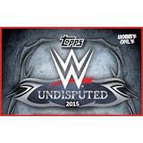 2015 Topps WWE Undisputed Wrestling Hobby Box