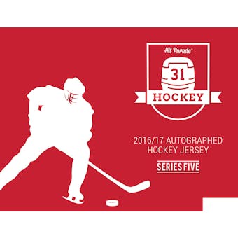 2016/17 Hit Parade Autographed Hockey Jersey Hobby Box - Series 5 - Auston Matthews & Pavel Bure!!!!
