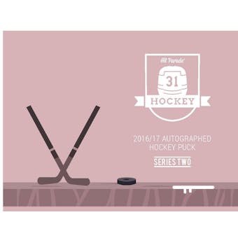 2016/17 Hit Parade Autographed Hockey Puck Edition Series 2 Box Gretzky/Kane/Crosby/McDavid!