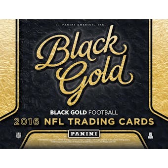 2016 Panini Black Gold Football Hobby Pack