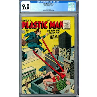 Plastic Man #56 CGC 9.0 (OW-W) *2016520004*