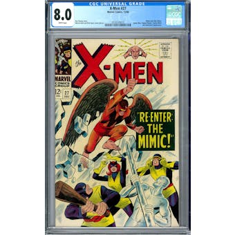 X-Men #27 CGC 8.0 (W) *2016520010*