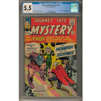 Journey Into Mystery #103 CGC 5.5 (OW) *2016538003*