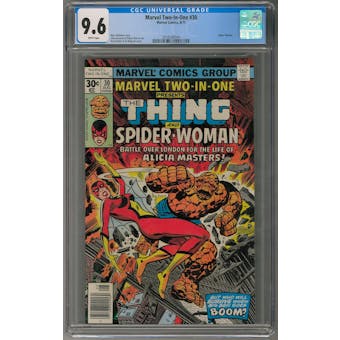 Marvel Two-In-One #30 CGC 9.6 (W) *2016540004*
