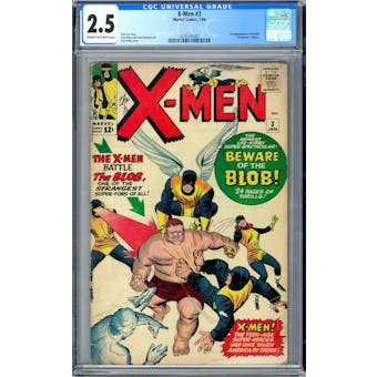 X-Men #3 CGC 2.5 (C-OW) *201654002*