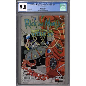 Rick and Morty: Pocket Like You Stole It #1 Nerd Block Variant CGC 9.8 (W) *2016693001*