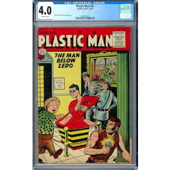 Plastic Man #55 CGC 4.0 (OW) *2016892005*