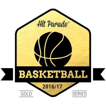 2016/17 Hit Parade Basketball Gold Series 10-Box Hobby Case