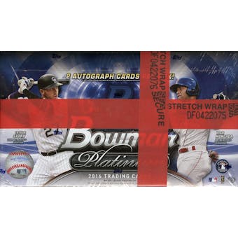 2016 Bowman Platinum Baseball Hobby Box