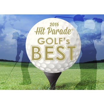 2016 Golf's Best Hit Parade 10 Box Case - Rory McIlroy Autograph - 2 per case!!