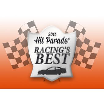 2016 Hit Parade Racing's Best Box - 11 Autographs / Memorabilia Cards per Box !!!