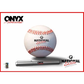 2016 Onyx National Edition Preferred Players Collection Baseball Hobby Box