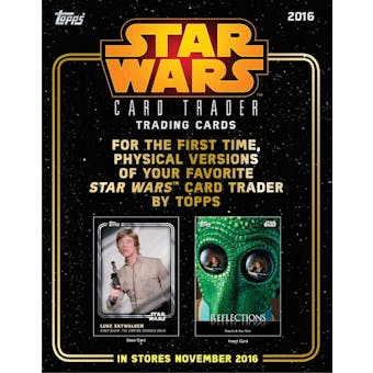 Star Wars Card Trader Hobby Pack (Topps 2016)