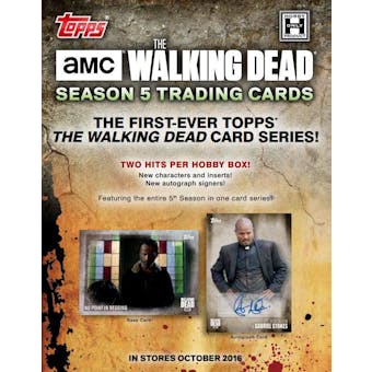 The Walking Dead: Season 5 Hobby Pack (Topps 2016)