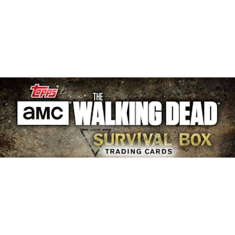 The Walking Dead Survival Mini-Box (Topps 2016)