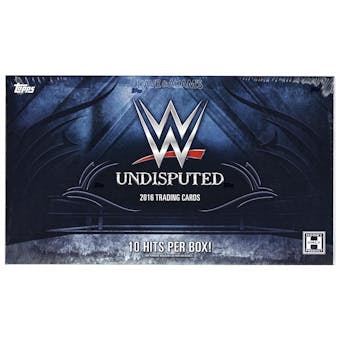 2016 Topps WWE Undisputed Wrestling Hobby Box