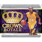 2017/18 Panini Crown Royale Basketball Hobby 16-Box Case