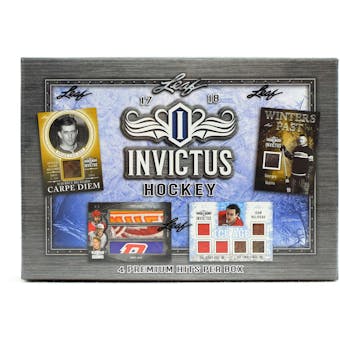 2017/18 Leaf Invictus Hockey Hobby Box