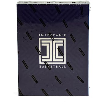 2017/18 Panini Impeccable Basketball Hobby Box
