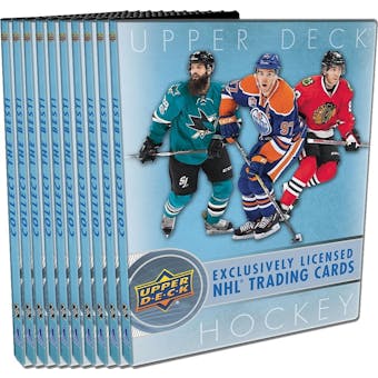 2017/18 Upper Deck Series 1 Hockey Starter Kit 10ct Case