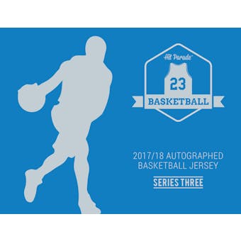 2017/18 Hit Parade Autographed Basketball Jersey Hobby Box - Series - 3 - Bill Russell!!!!