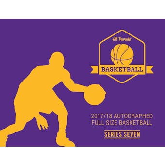 2017/18 Hit Parade Autographed Full Size Basketball Hobby Box - Series 7 - Russell Westbrook & Magic Johnson!!