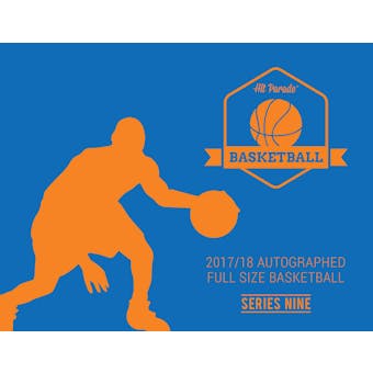 2017/18 Hit Parade Autographed Full Size Basketball Hobby Box - Series 9 - Ben Simmons & Joel Embiid!!!