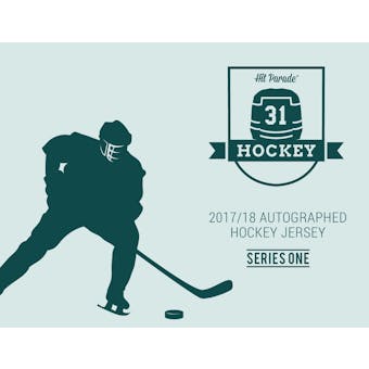 2017/18 Hit Parade Autographed Hockey Jersey Hobby Box - Series 1 - Mario Lemieux & Sidney Crosby!!!