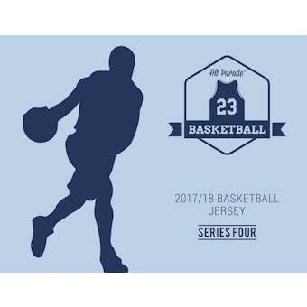 2017/18 Hit Parade Autographed Basketball Jersey Hobby Box - Series - 4  Tony Parker & Steve Nash!!!