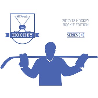 2017/18 Hit Parade Hockey Rookie Edition - Series 1 - 10 Box Hobby Case