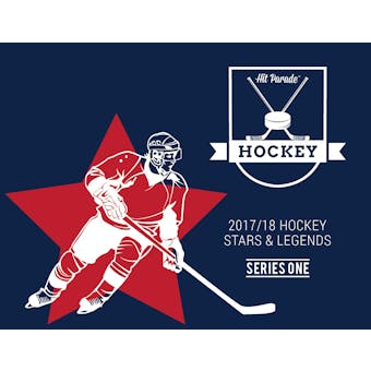 2017/18 Hit Parade Hockey Stars & Legends - Series 1 - 10 Box Hobby Case Matthews-Crosby-McDavid-Barzal