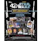 Star Wars 40th Anniversary Hobby Box (Topps 2017)