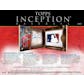 2017 Topps Inception Baseball Hobby Box