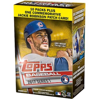 2017 Topps Series 1 Baseball 10-Pack Blaster Box (Reed Buy)