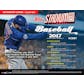 2017 Topps Stadium Club Baseball Hobby 16-Box Case