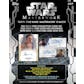 Star Wars Masterwork Hobby Box (Topps 2017)