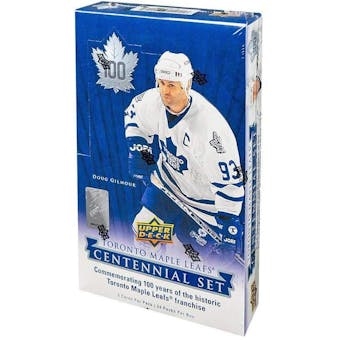 2017/18 Upper Deck Toronto Maple Leafs Centennial Hockey Hobby Box