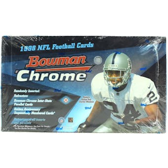 1998 Bowman Chrome Football Hobby Box