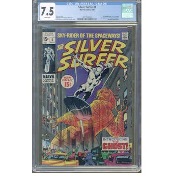 Silver Surfer #8 CGC 7.5 (W) *2017520010*