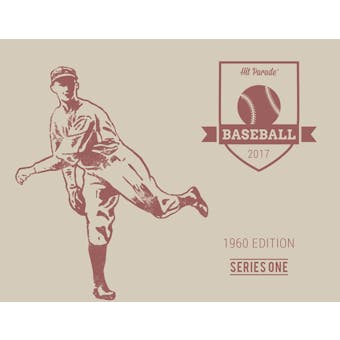 2017 Hit Parade Baseball 1960 Edition Series 1 - 10-Box Hobby Case