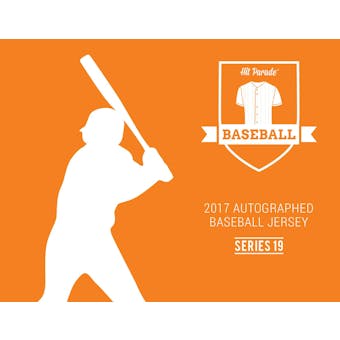 2017 Hit Parade Autographed Baseball Jersey Hobby Box - Series 19 - Carlos Correa & Gary Sanchez!!!!