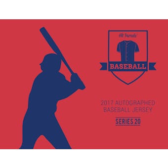 2017 Hit Parade Autographed Baseball Jersey Hobby Box - Series 20 - Derek Jeter and David Ortiz!!!