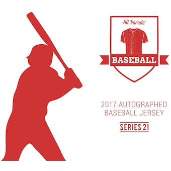 2017 Hit Parade Autographed Baseball Jersey Hobby Box - Series 21 - Rookie of the Year....AARON JUDGE!!!!